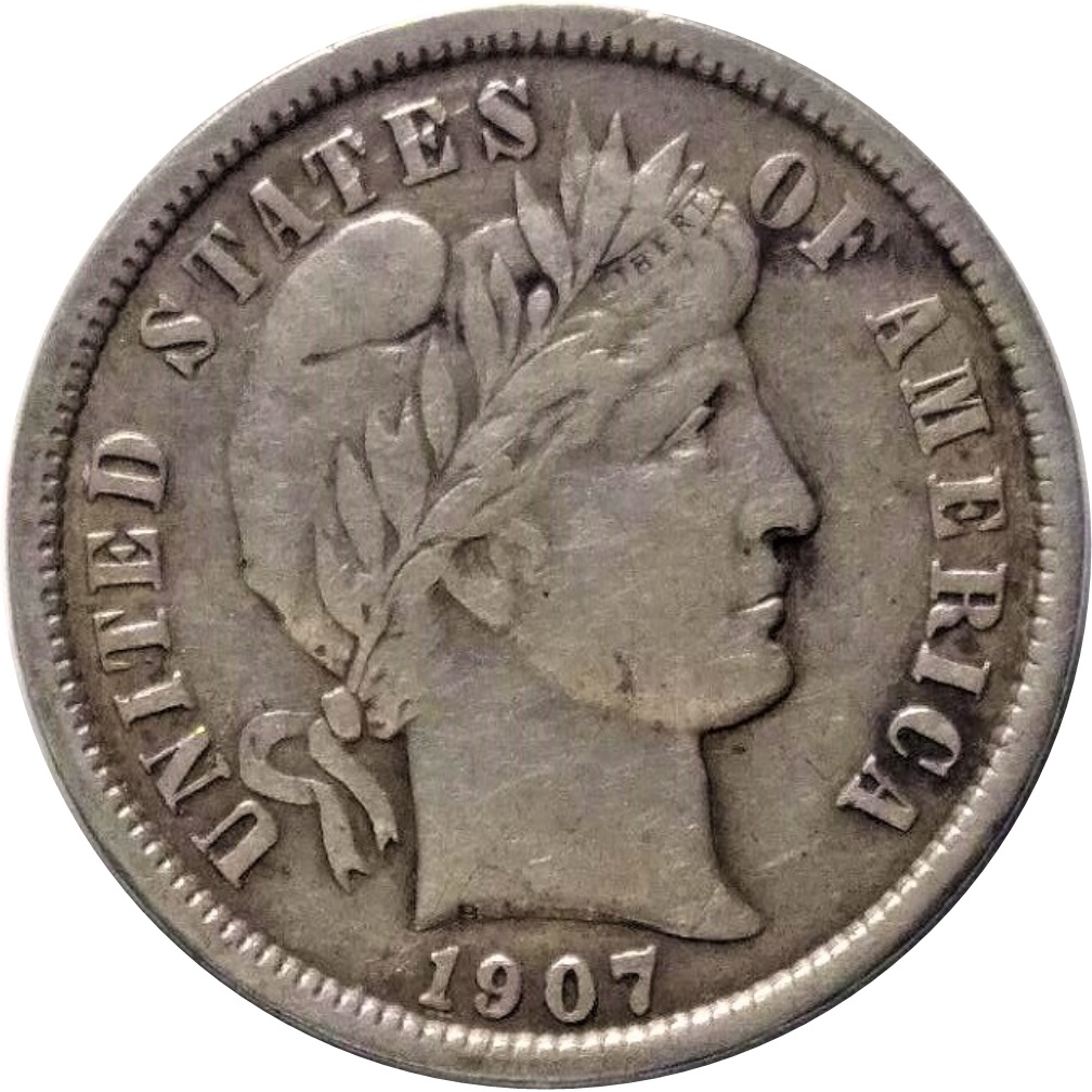 1907-Barber-Liberty-Head-Dime